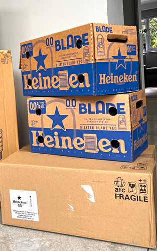 Heineken blade kegs - heineken, &