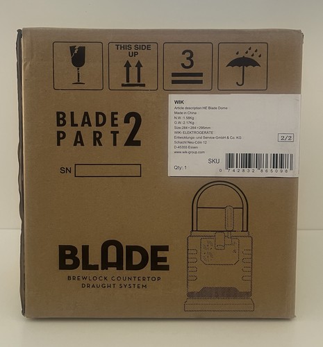 Blade dome beer - blade, keg